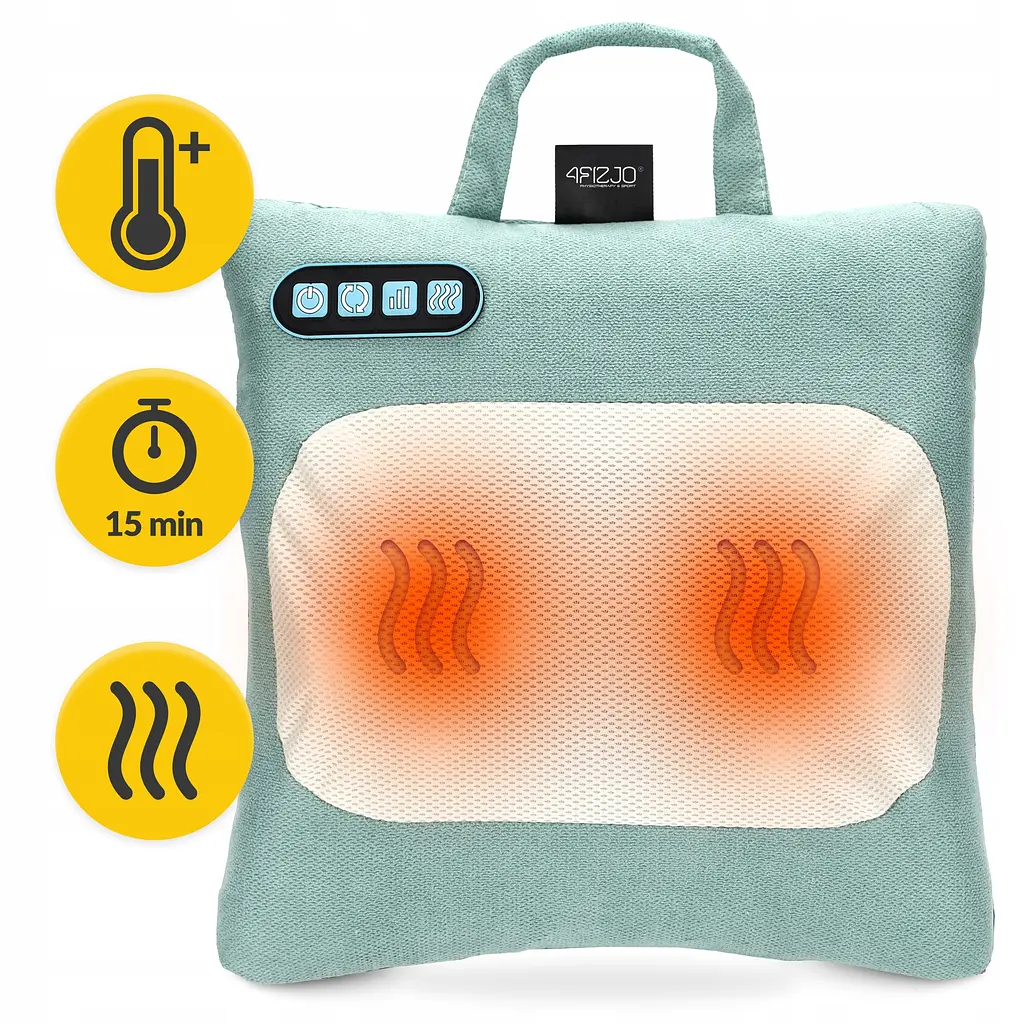 Подушка-масажер 4FIZJO Shiatsu Lite Green (P-5905973404143) - фото 3