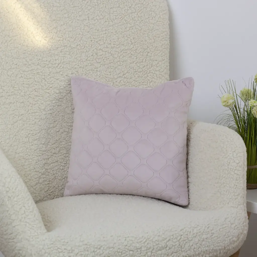 Подушка декоративная ТЕП Velour Lilac Powder 40 x 40 см (3-00437_34051) - фото 3