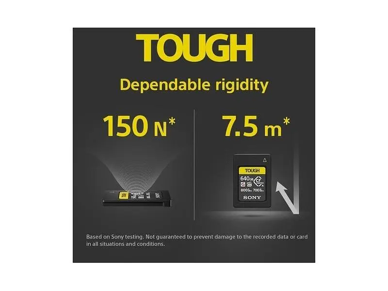 Карта пам'яті Sony Tough CFexpress Type A 240 GB (CEAG240T.CE7) - фото 2