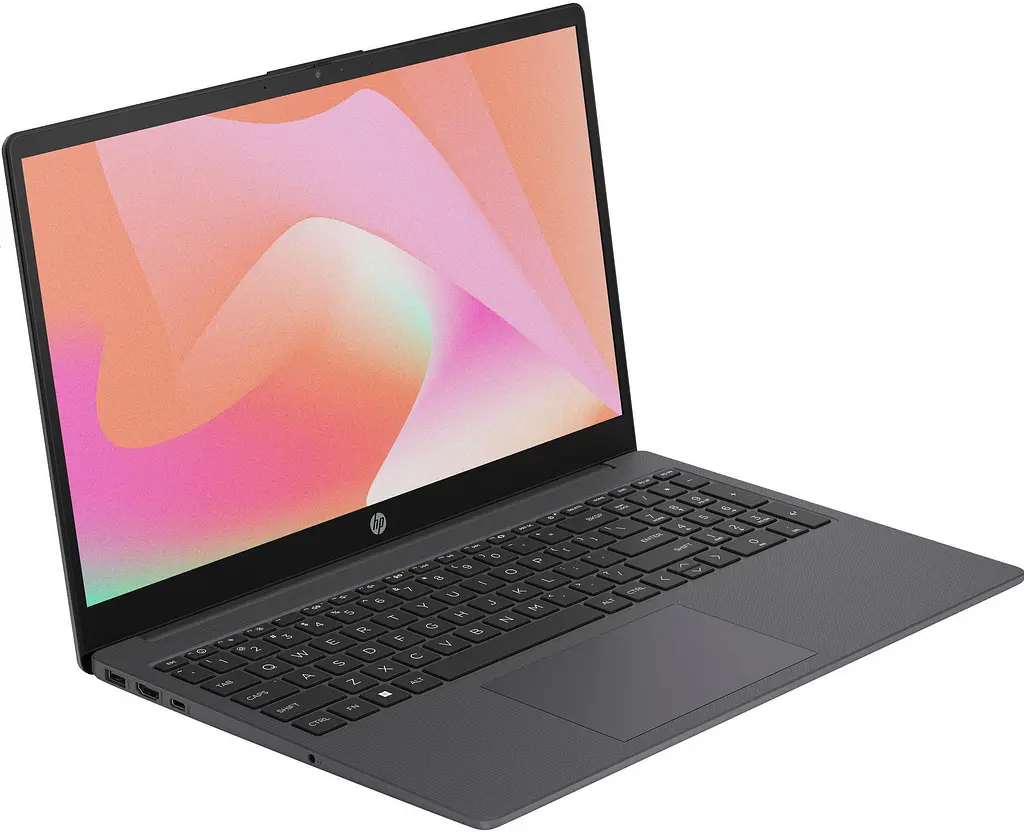Ноутбук HP 15-fc0097ua 15.6 FHD IPS AG, AMD R3-7320U, 8GB, F512GB, UMA, DOS, сірий (B4LW8EA) - фото 2