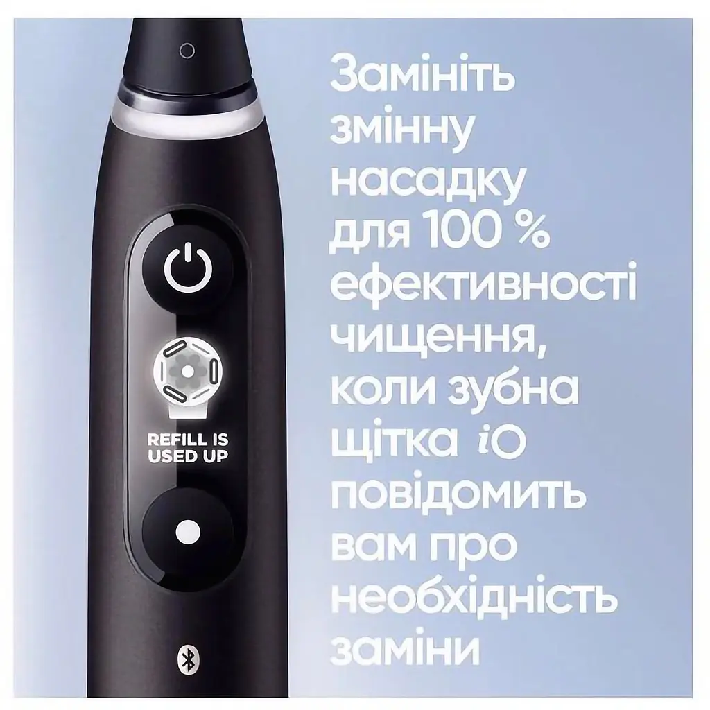 Електрична зубна щітка Oral-B iO Series 9 Black, IOM9.1B2.2AD типу 3758 - фото 4