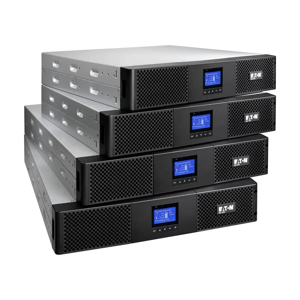Eaton Джерело безперебійного живлення 9SX, 2000VA/1800W, RM 2U, LCD, USB, RS232, 8xC13 - фото 2