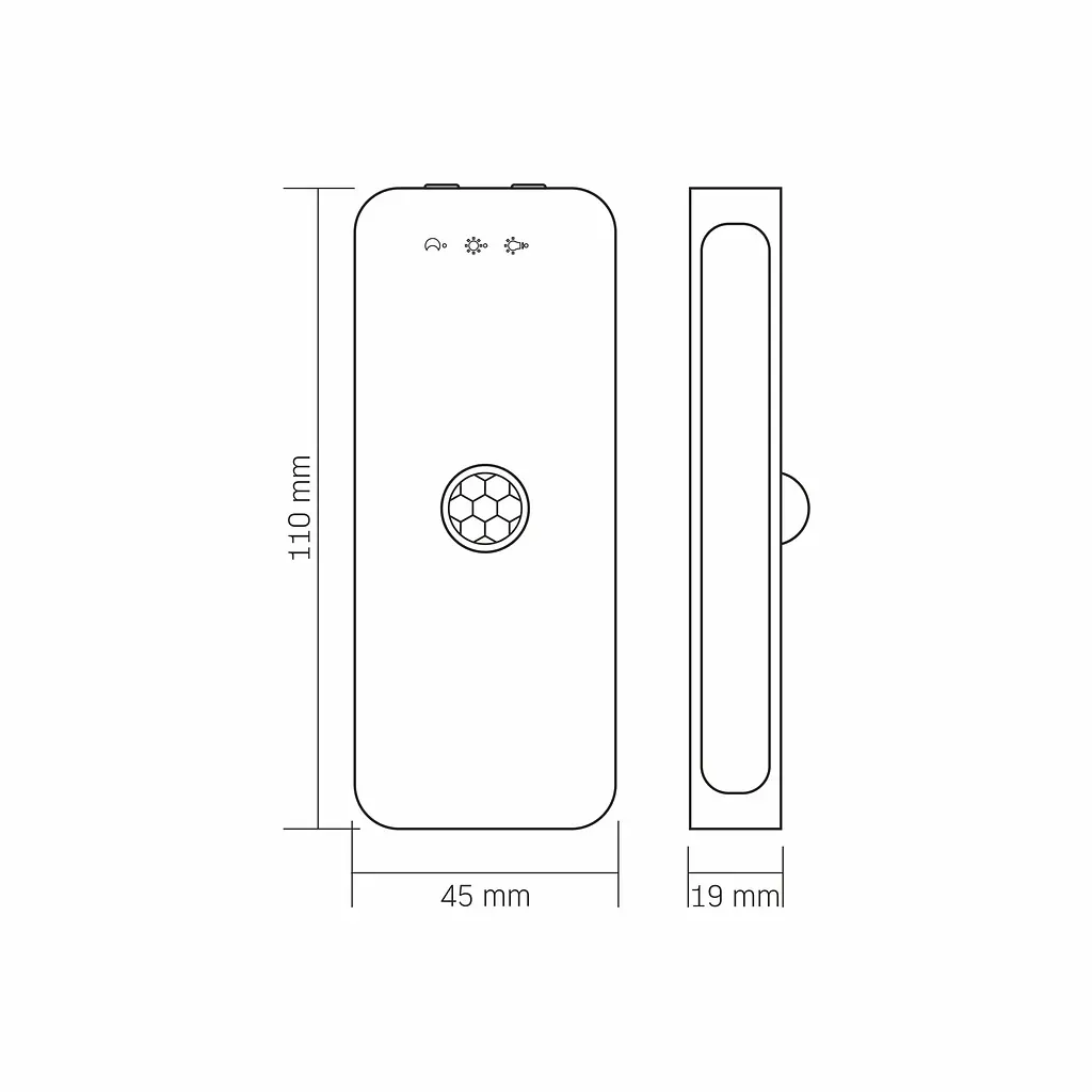 LED світильник акумуляторний з датчиком руху Videx VL-NL053W-S (28222-000) - фото 12