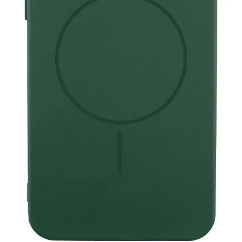 Чохол Silicone Cover Lakshmi Full Camera (AA) with MagFit для Samsung Galaxy S25+ Зелений / Dark green - фото 2