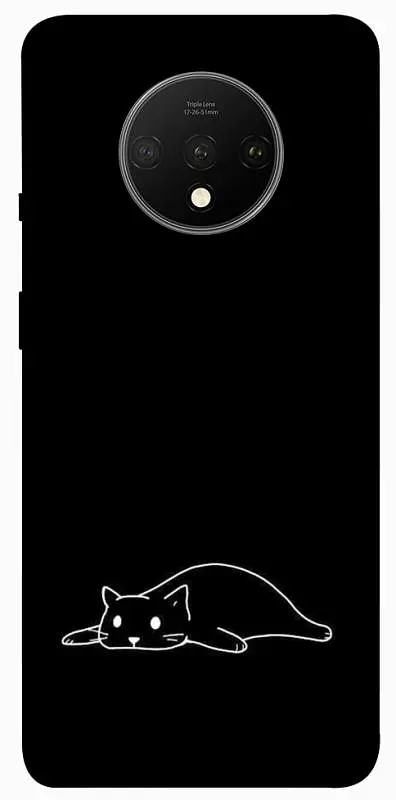 TPU чохол Demsky Lazy cat для OnePlus 7T
