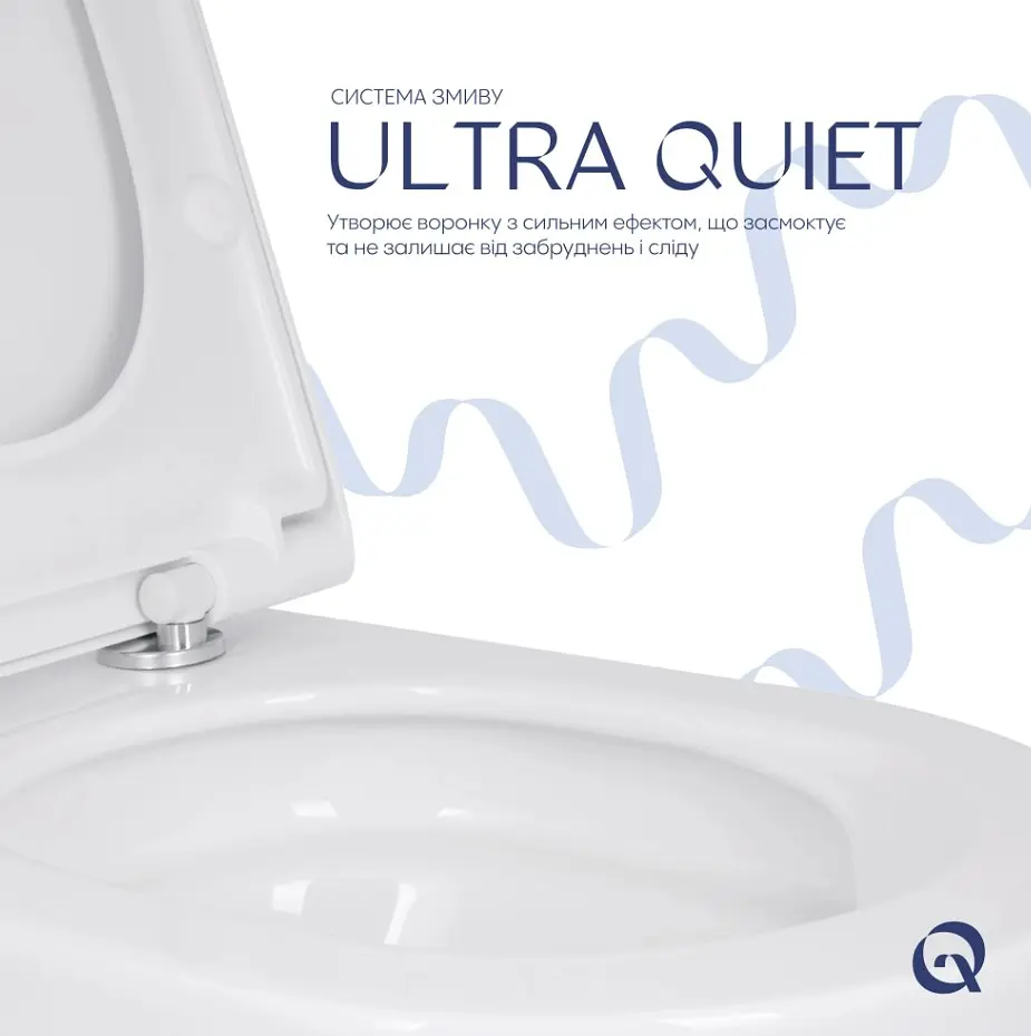 Унітаз підвісний Qtap Scorpio ML Ultra Quiet з сидінням Slim Duroplast/ Soft-close/ MagLock QTSCOML26W49622 - фото 4