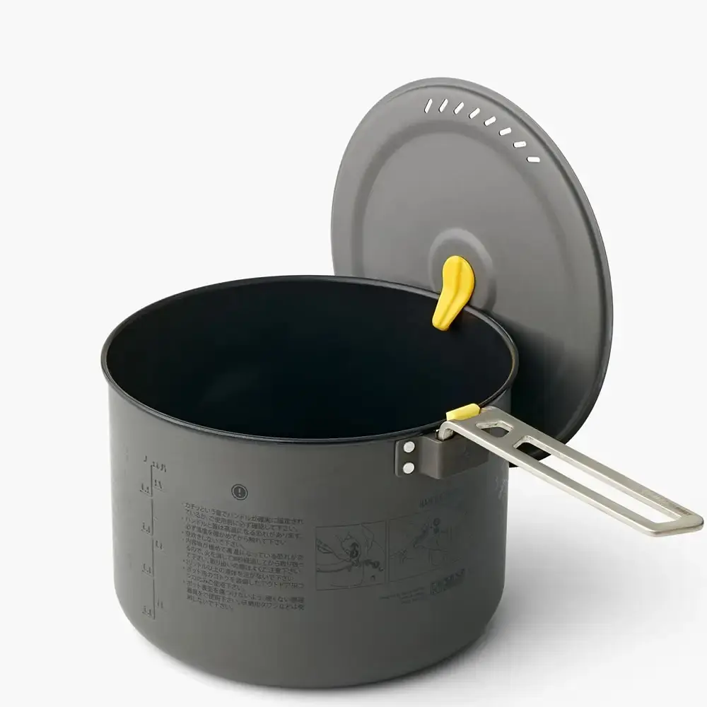 Набір каструль Sea to Summit Frontier UL Two Pot Set, 1.3L + 3L Темно-сірий - фото 3