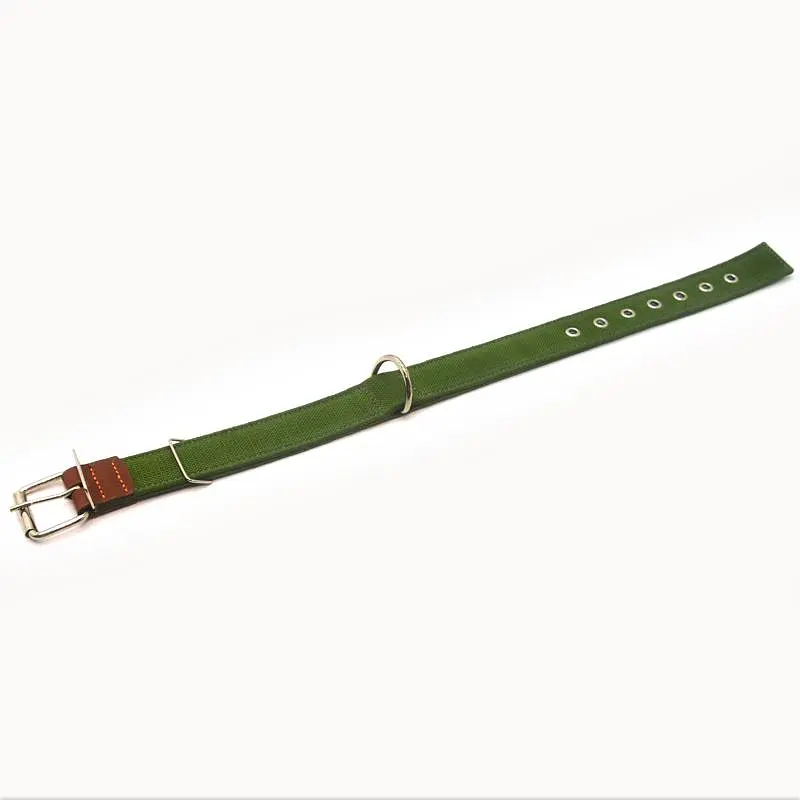 Нашийник для собак Zoo-hunt брезентовий ОБ 4,0/42-58 см подвійний - фото 2