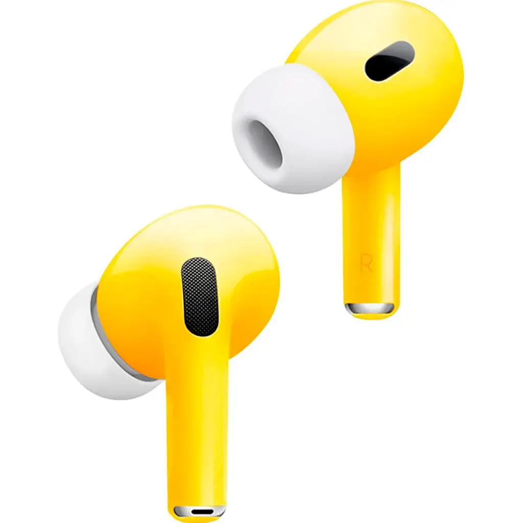 Навушники Apple AirPods Pro 2 Yellow Gloss (MTJV3) [117563] - фото 2