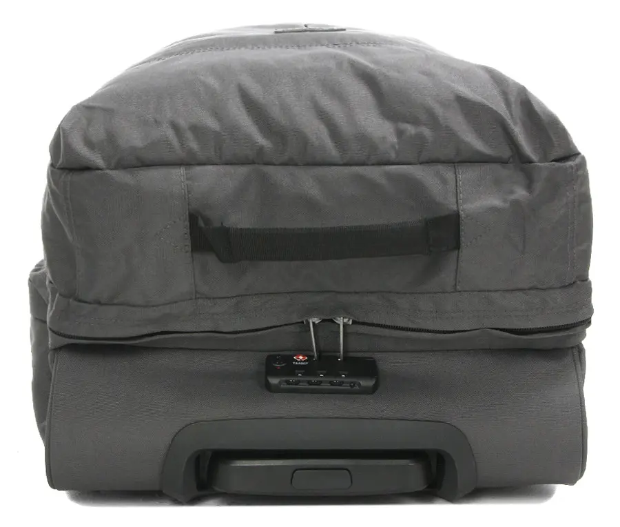 Велика дорожня сумка на колесах Airtex 827 98л L Cірий