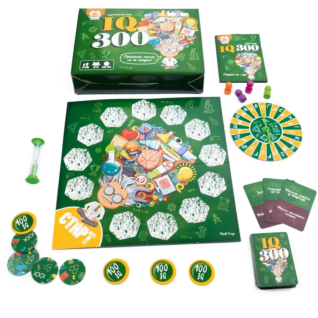Настольная игра Vladi Toy развлекательная. IQ300 (VT8055-46) - фото 2