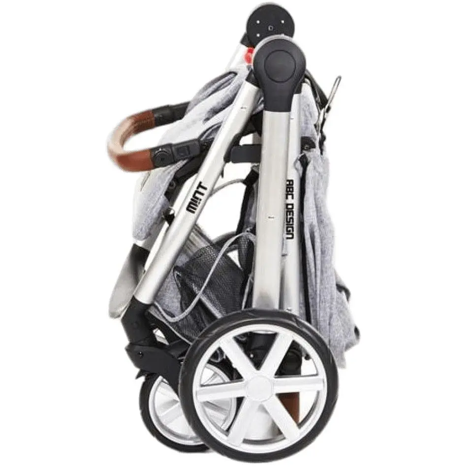 Прогулянкова коляска ABC Design Mint Graphite Grey, світло-сірий - фото 3