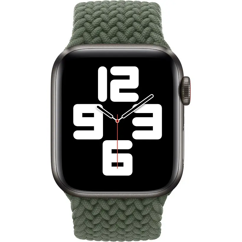 Ремінець Braided Solo Loop Band для Apple Watch 38/40/41mm Inverness Green Size 6 144mm [105202] - фото 2