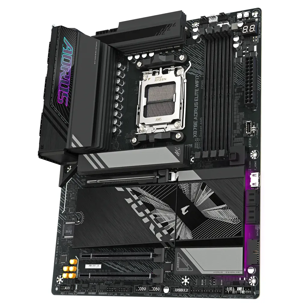 Материнская плата GIGABYTE X870E AORUS ELITE WIFI7 (X870E A ELITE WIFI7) - фото 3