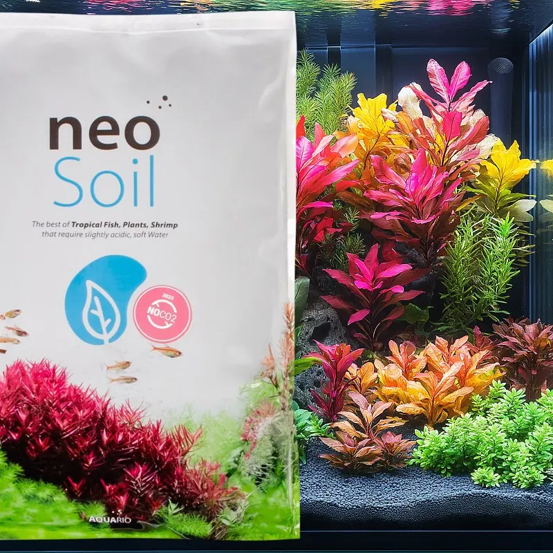 Грунт активний для акваріуму Neo Soil Plant No CO2 3 л - без потреби у CO₂ - фото 5