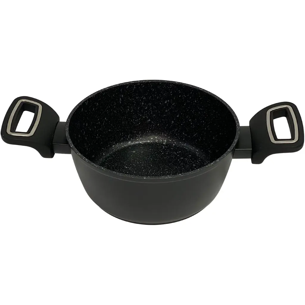 Жаровня Krauzer Titanium Line, с крышкой, 22 см, 3,5 л (78117) - фото 3