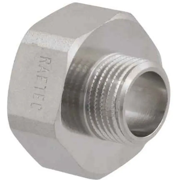 Перехідник RAFTEC 1"В - 1/2"З ВЗ, DN25х15, нікель, P0301
