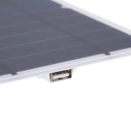 Одинарна сонячна панель L1658 8W + USB Зарядний пристрій - фото 5