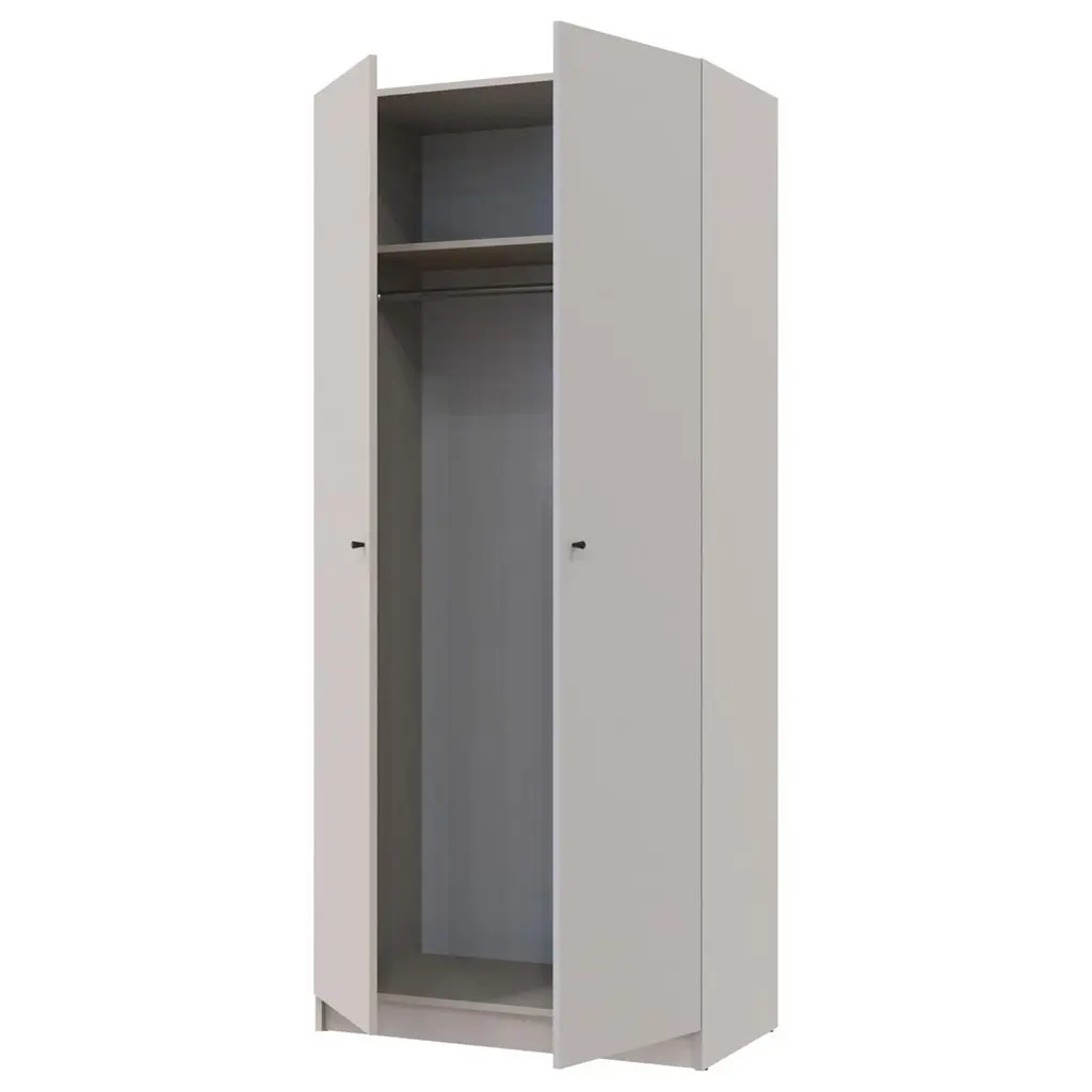 Шафа для одягу Doros Промо Кашемір 2 ДСП 90х48х204 (80737668) - фото 8