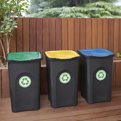 Мусорный бак Stefanplast Ecogreen bin 50л (70651) - фото 2