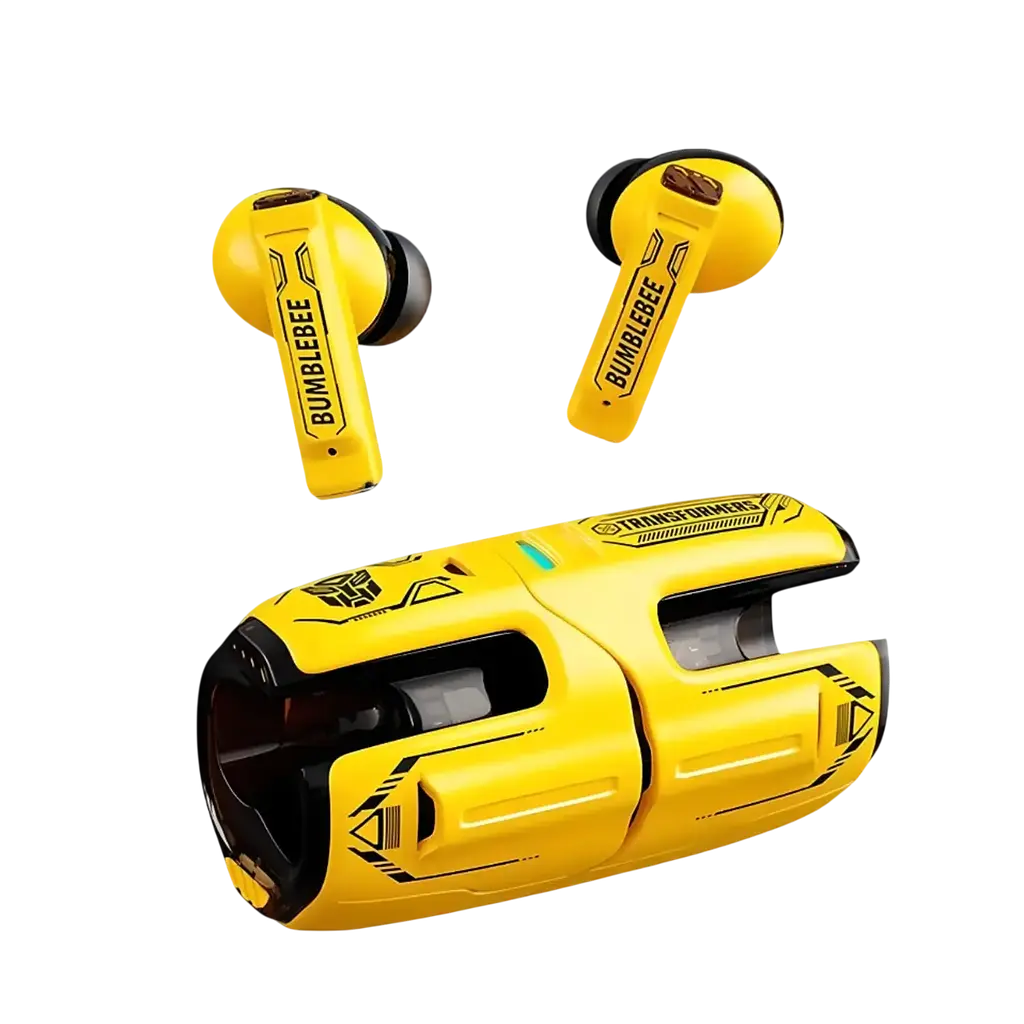Навушники TWS Hasbro Transformers TF-T01 Pro BumbleBee Yellow - фото 4
