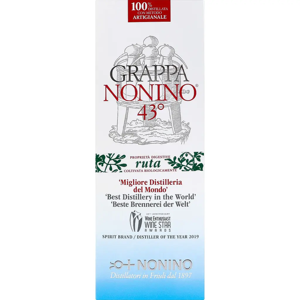Граппа Nonino Alla Ruta 43% 0.7 л. - фото 4