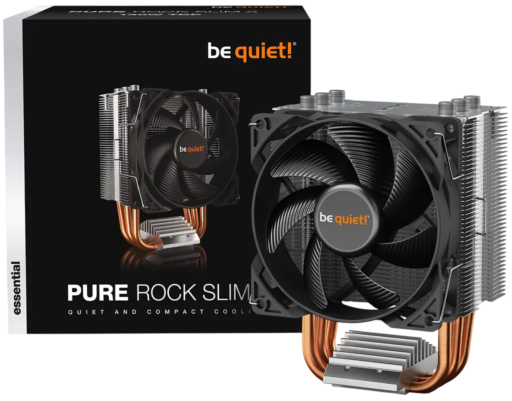 Повітряне охолодження be quiet! Pure Rock Slim 2 Black (BK030) - фото 3