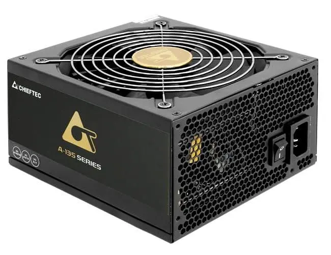 Блок живлення Chieftec A-135 1000W 80+ Bronze (APS-1000CB) Black Б/в