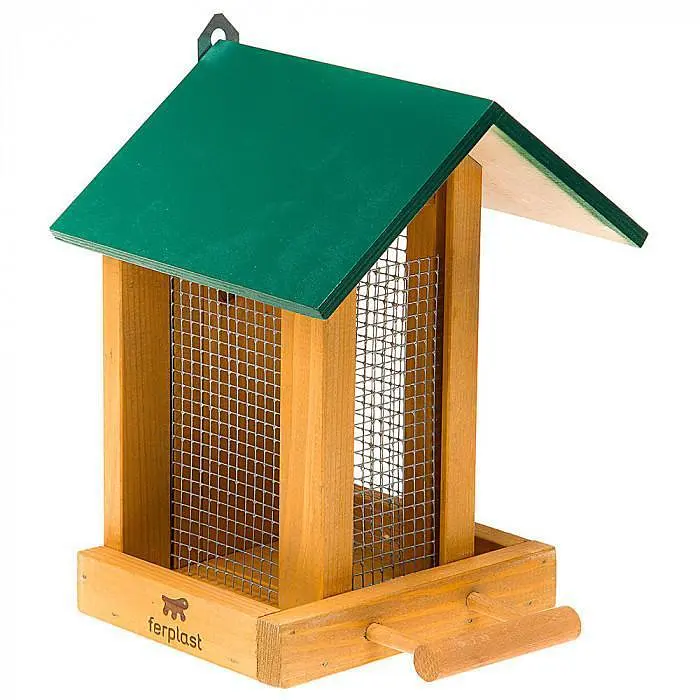 Дерев'яна годівниця для птахів Ferplast FEEDER 9 - фото 2