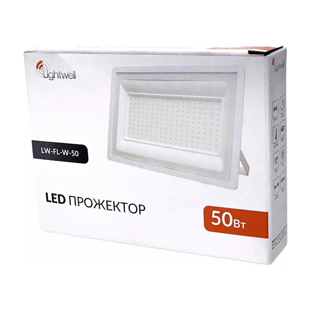 Прожектор Lightwell LW-FL-W-50 50 W - фото 3