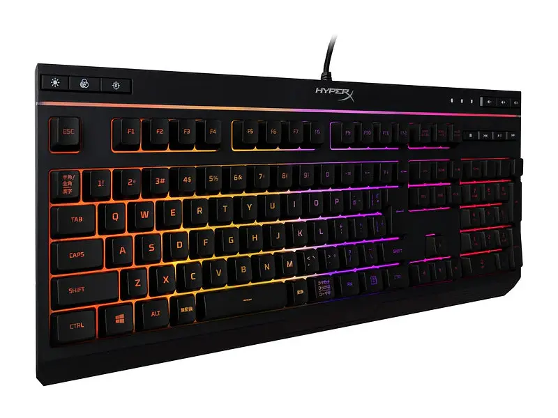 Клавіатура HyperX Alloy Core USB RGB ENG/UA Black (4P4F5AA) - фото 2