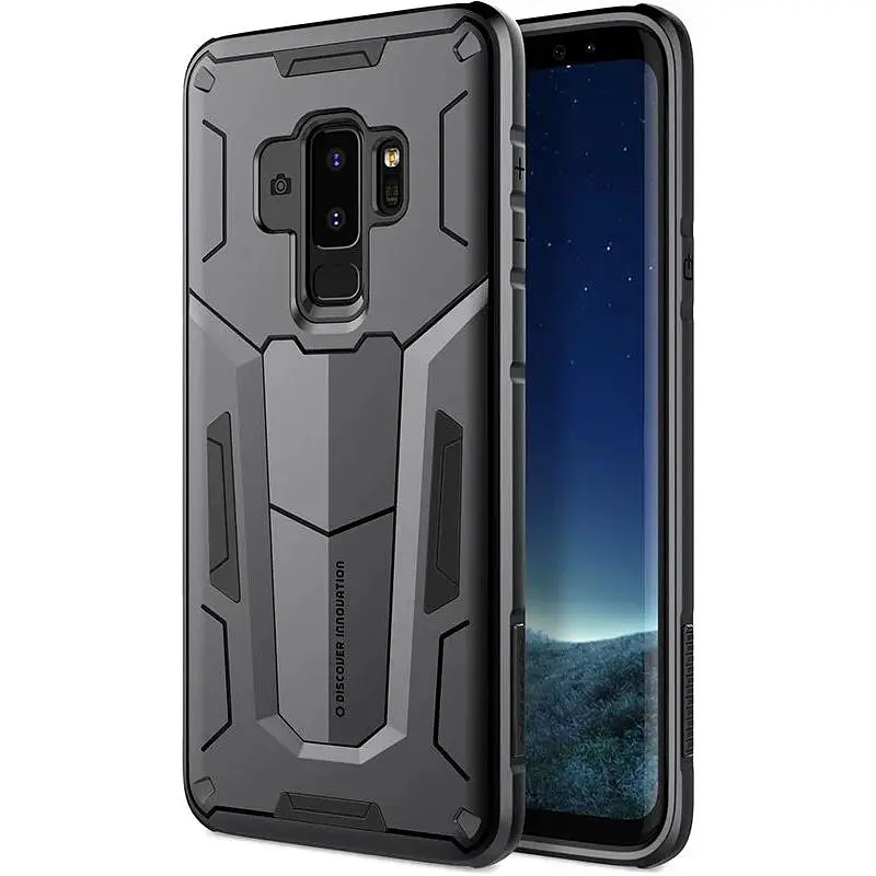 Чохол-накладка Nillkin Defender Case II Samsung Galaxy S9+ Black - фото 7
