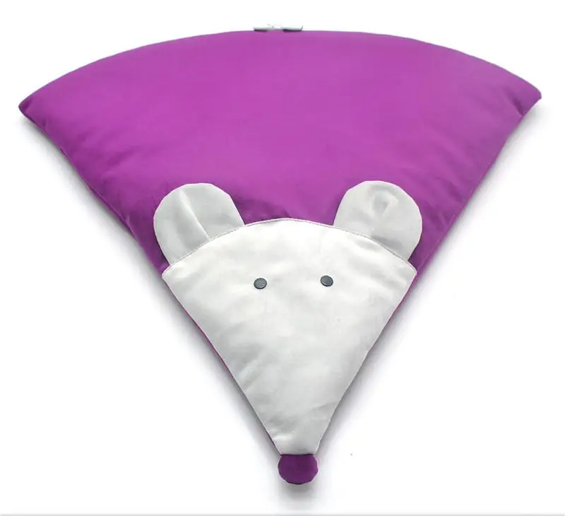 Матрац килимок для собак та котів Zoo-hunt Мишка №3 90х82 см фіолетовий - фото 2