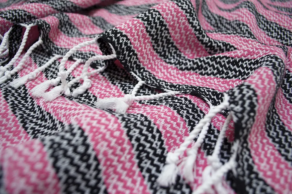 Рушник Irya - Liny fuchsia фуксія 90x170 - фото 3