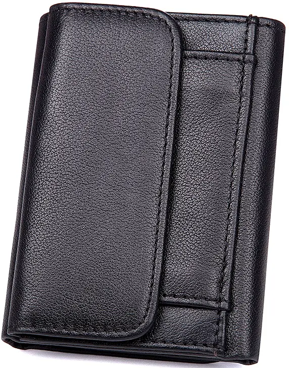 Чоловічий шкіряний гаманець Vintage 8x11 см acs0015727 - фото 4