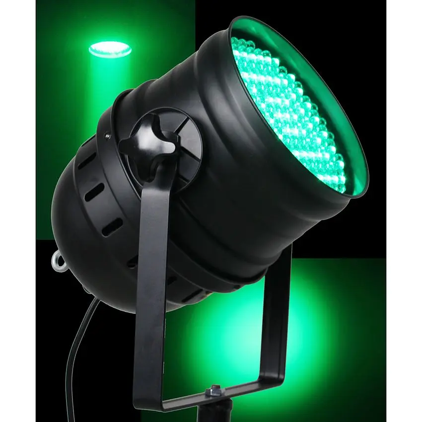 Світлодіодний LED DMX прожектор IBIZA LP64LED-PROMO - фото 2