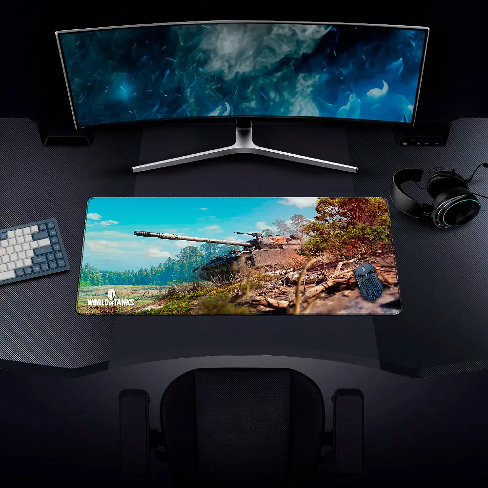 Килимок для миші Wargaming World of Tanks CS-52 LIS Out of the Woods XL 42x90 см - фото 7