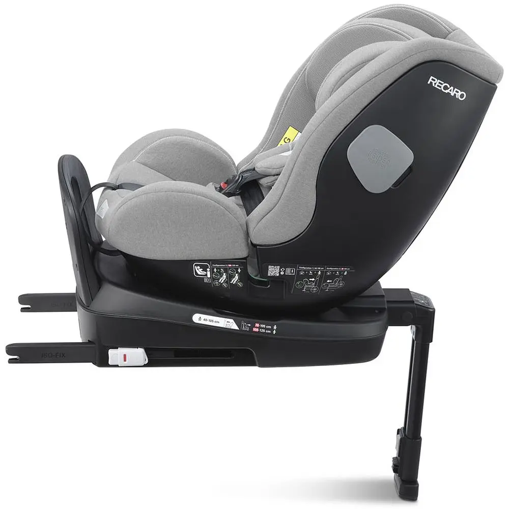 Автокресло Recaro Salia 125 Carbon Grey, серое (89047640050) - фото 11