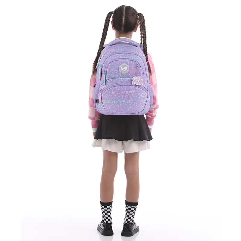 Рюкзак GoPack Education 175M-3 Girl Rule Сиреневый (GO26-175M-3) - фото 17