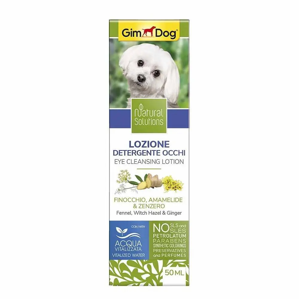 Лосьйон для догляду за очима GimDog Natural Solution Eye Cleansing Lotion 50 мл - фото 2