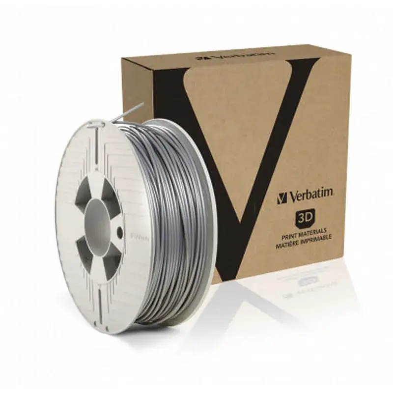 Пластик для 3D-принтера Verbatim PLA, 2,85 мм, 1кг, aluminium-grey (55329) - фото 3