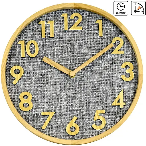 Годинник настінний Technoline WT7235 Grey/Brown (WT7235) - фото 2