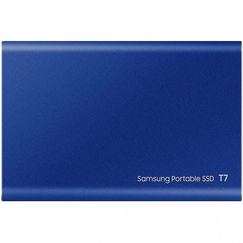 Зовнішній SSD накопичувач Samsung T7 500 GB Indigo Blue [MU-PC500H/WW] [53623] - фото 4
