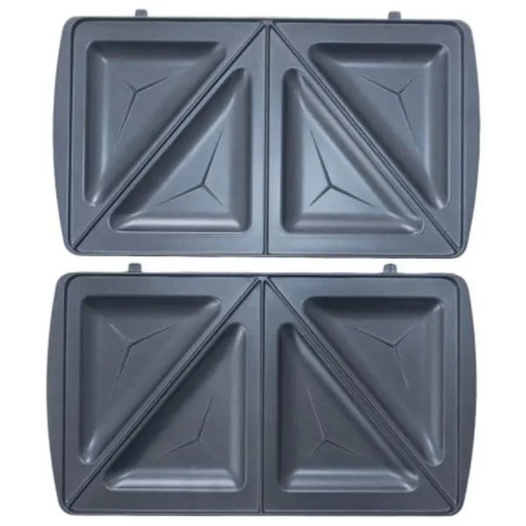 Сэндвичница Crownberg CB-1071 Detachable антипригарная 750 Вт черный (CB-1071_758) - фото 3