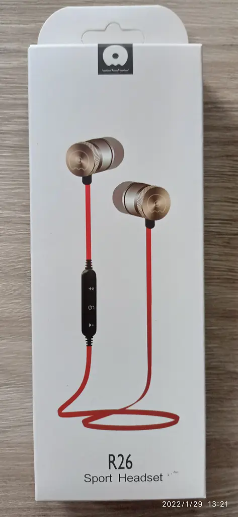 Навушники WUW бездротова гарнітура R26 Bluetooth стерео - фото 6