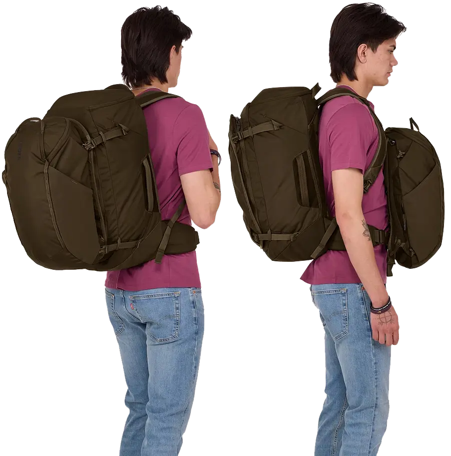 Рюкзак Thule Landmark Travel Pack 60L TLPM-260 Deep Khaki (7121892) - фото 6