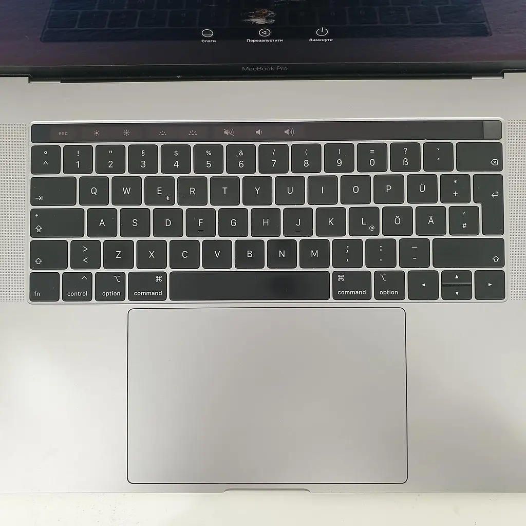 Ноутбук Apple MacBook Pro 15" A1990 Retina (C02YM50LLVCF) (i7-9750H/16/256SSD/PRO 555X) - Class B - фото 7