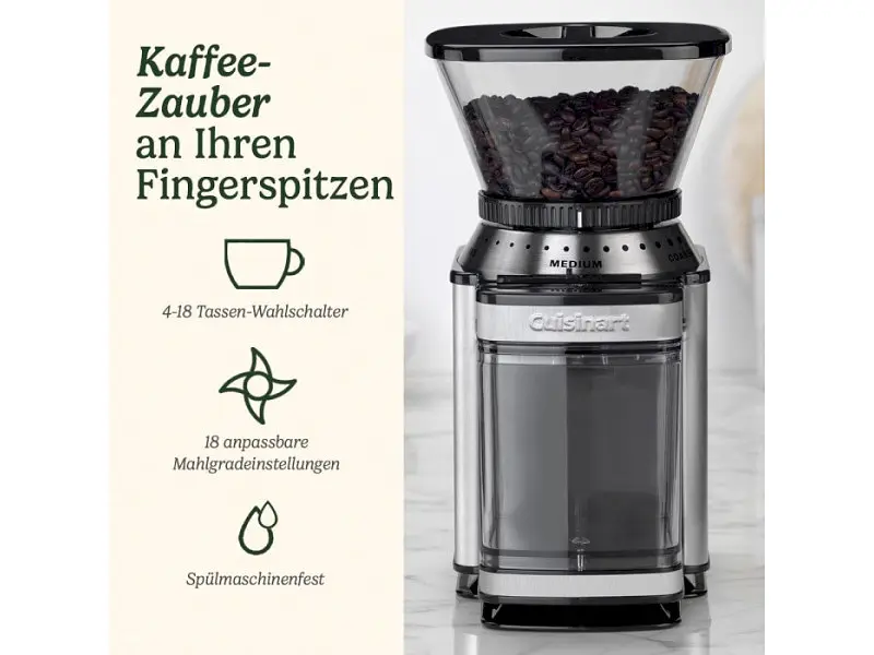 Кавомолка електрична Cuisinart DBM8V2E - фото 7