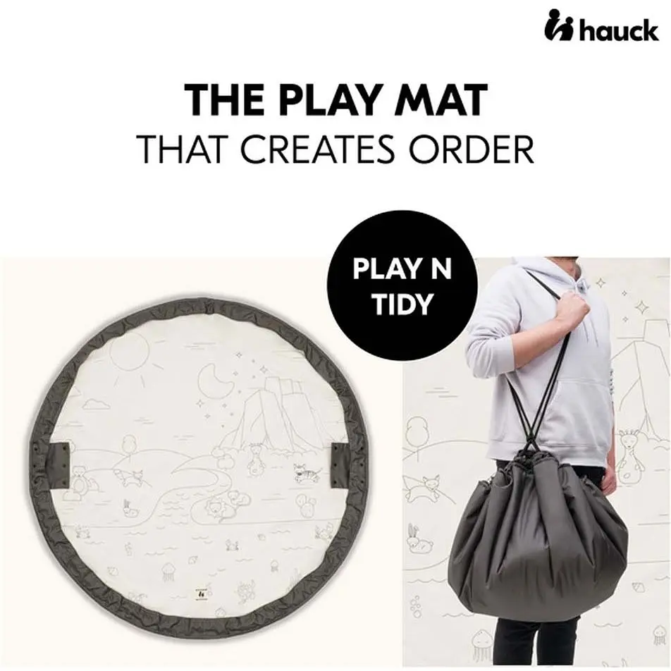 Ігровий килимок-сумка Hauck Play N Tidy Dark Grey - фото 7
