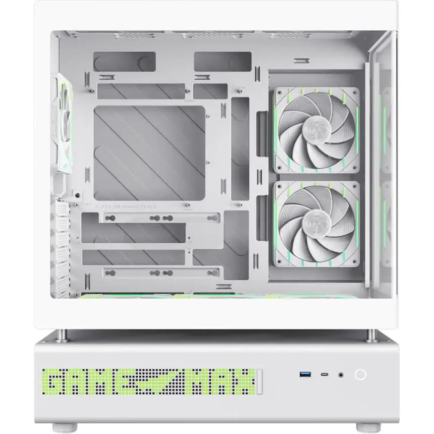 Корпус GameMax N90 Tempered Glass без БЖ White (N90 WH) - фото 6